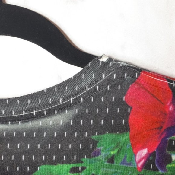 Floral Jersey Print T Shirt - Picture 4 of 7